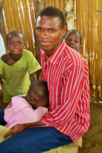 my Tanzanian son - Emmanuel - elder and amazing worshiper